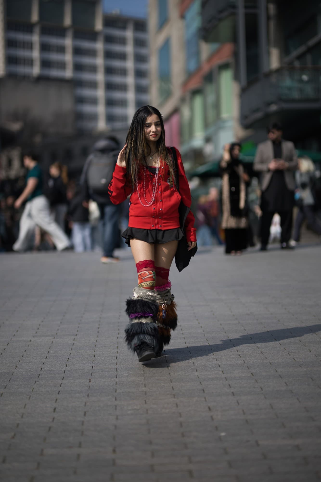Street style portrait